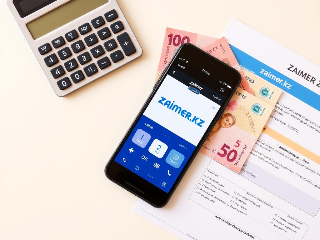 Калькулятор, деньги и документы для оформления микрокредита в Робот Займер